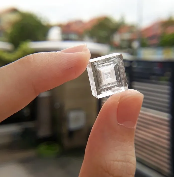 A Salt Crystal I Grew At Home