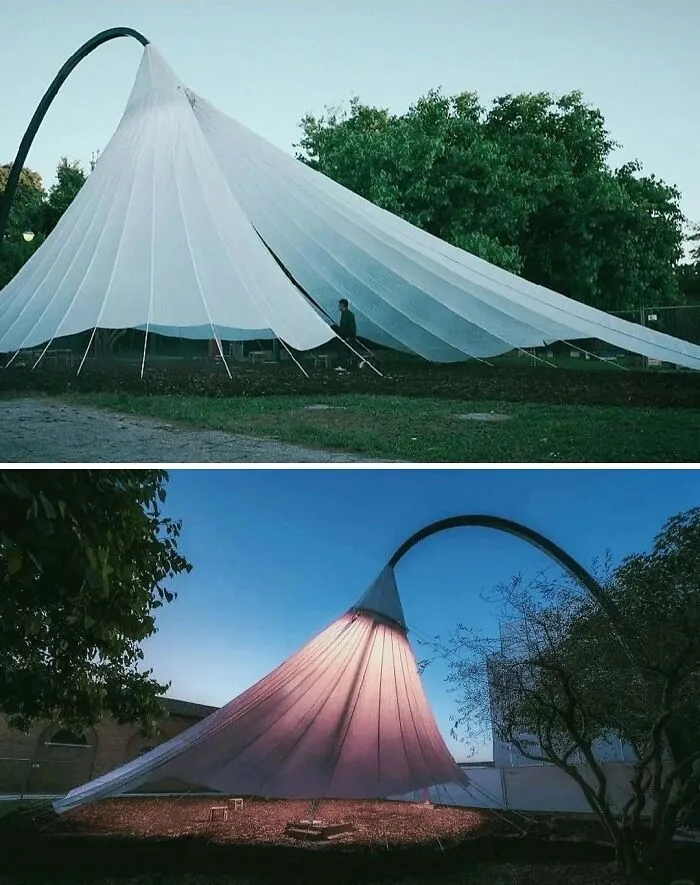 Architecture Studio Mad Has Created A Canopy That Reinterprets Traditional Chinese Oil-Paper Umbrellas At This Year’s Venice Architecture Biennale