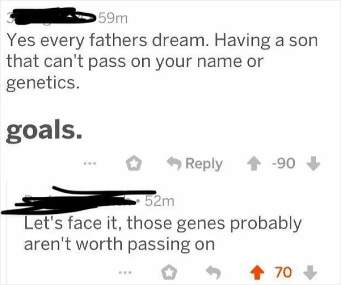 On A Post About Accepting A Gay Child
