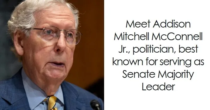 Mitch McConnell: Bio And Career Highlights