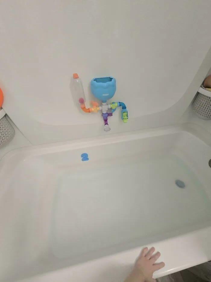 My Kid Asked If She Could Leave A Number 2 In The Tub