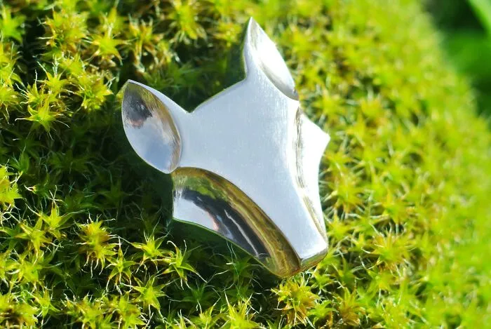 My First Job In Metal, I Tried To Make The Wolf's Head