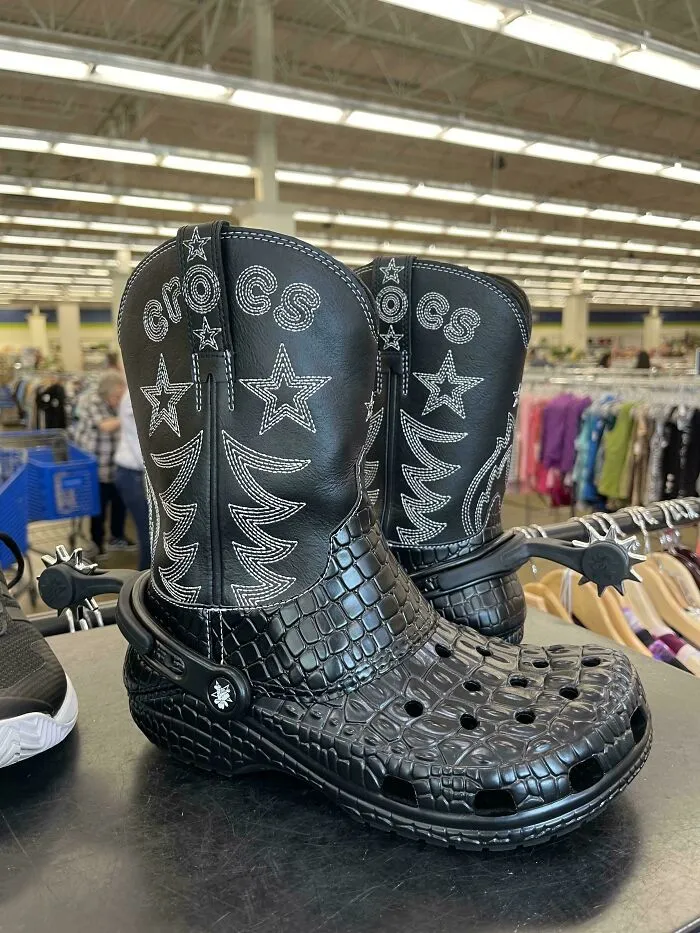 Botas de vaquero crocs