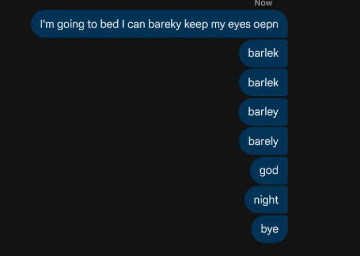 I Was Just Trying To Text My Boyfriend
