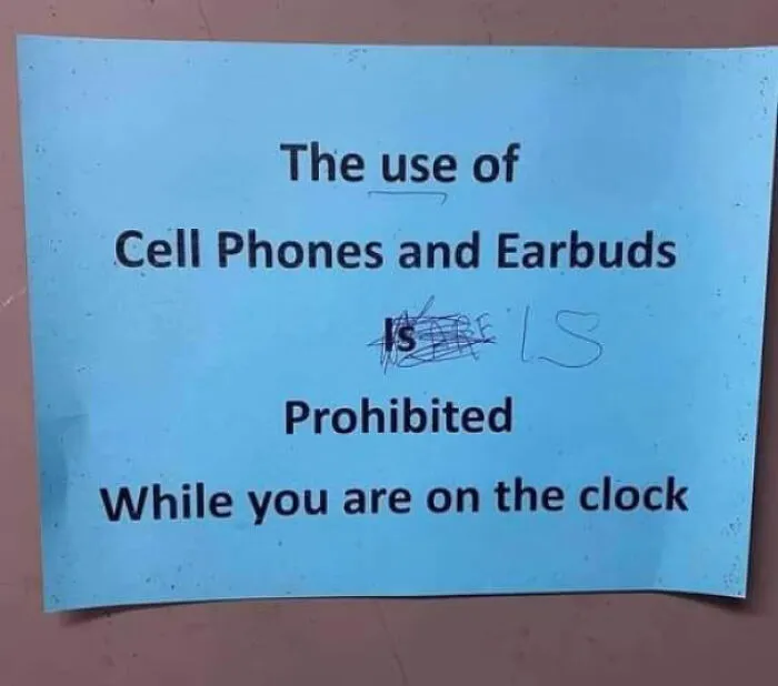 To Incorrectly Correct Already Correct Grammar