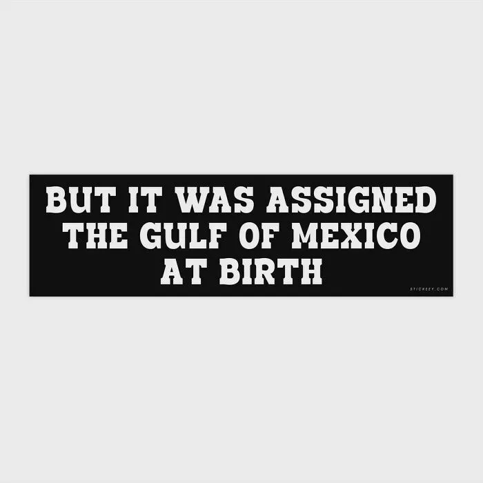 New Bumper Sticker