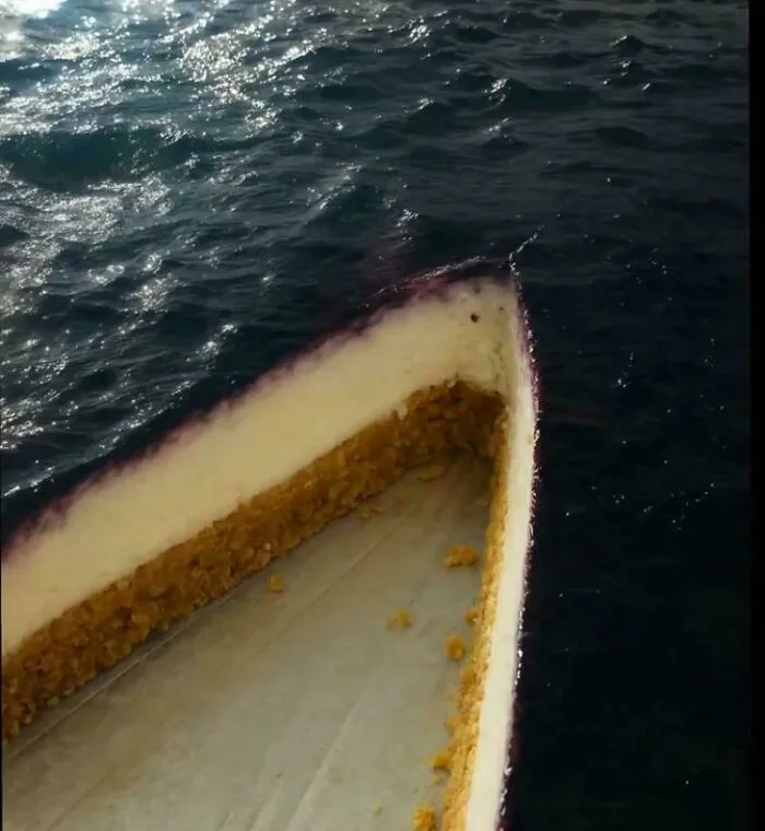 This Is A Picture Of Cheesecake