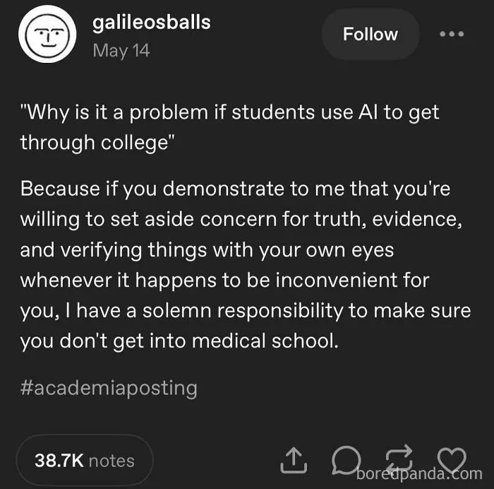 On AI And College