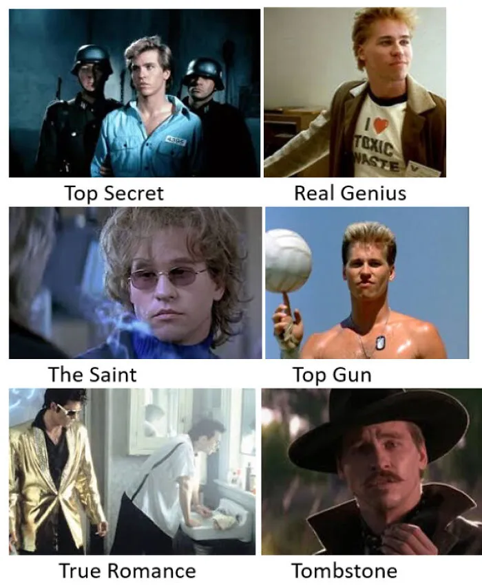 Finish This Genx Sentence: When I Think Of Val Kilmer, It's His Work In ________