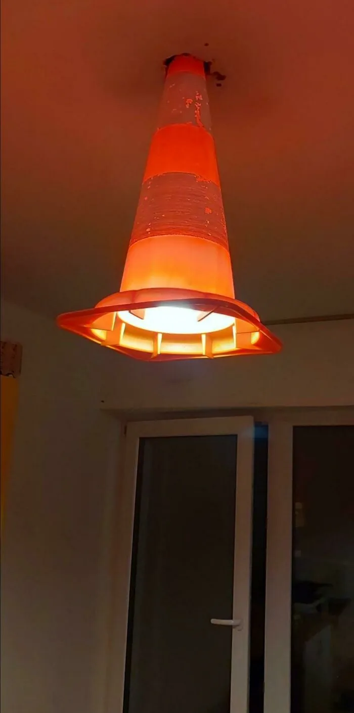 I Didn't Have A Lampshade So I Made One Myself