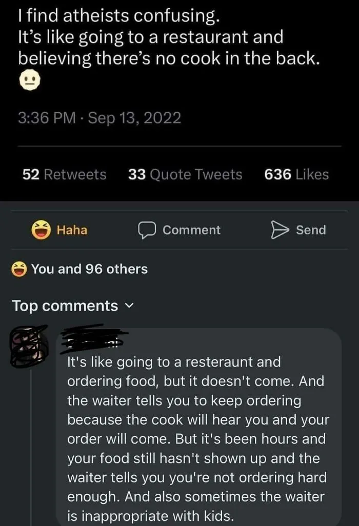 God Is A Chef Apparently