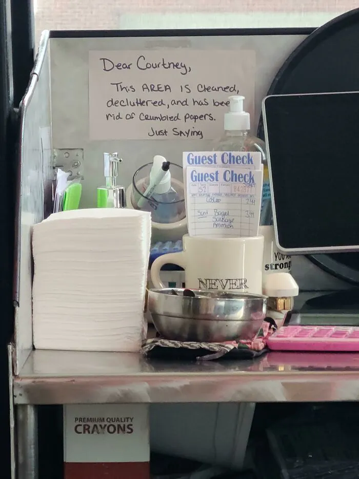Just A Note In A Small Town Diner In Pennsylvania