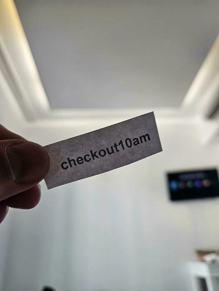 The WiFi Password For Our Hotel