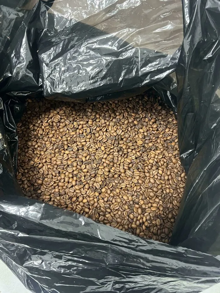 My Win For The Day, 12kg Of Freshly Roasted Coffee
