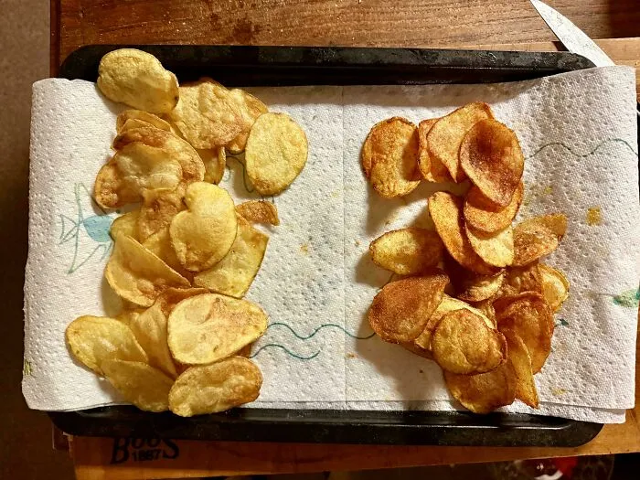 Los precios de las papas fritas son una locura. Así que las hice yo misma. ¡Mucho más ricas y mucho más baratas! ¡Nunca volveré a comprar Lays!