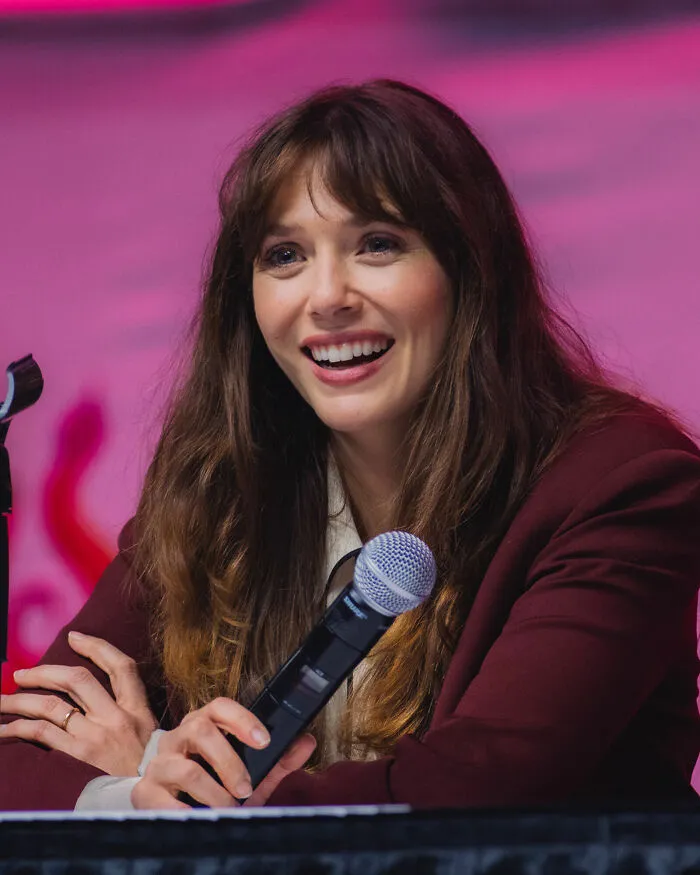 American Actress Elizabeth Olsen, 37