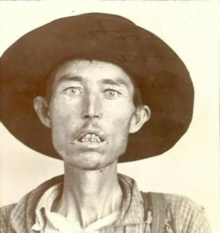 This Portrait Shows Solomon Sivils, Recorded As Inmate No. 4339, Photographed In 1904, At The Time Of His Sentencing. He Was Sentenced To 18 Months In Prison And Fined $10 For Introducing Liquor Into Indian Territory