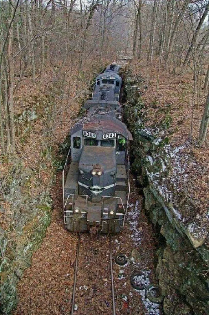 Tren abandonado