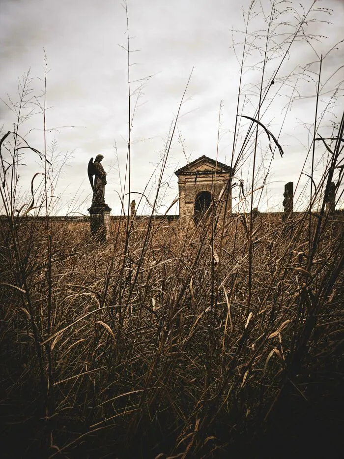 Abandoned Graveyard In Italy