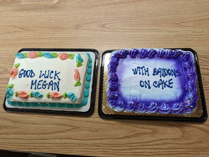 De mi fiesta de despedida en mi último trabajo
