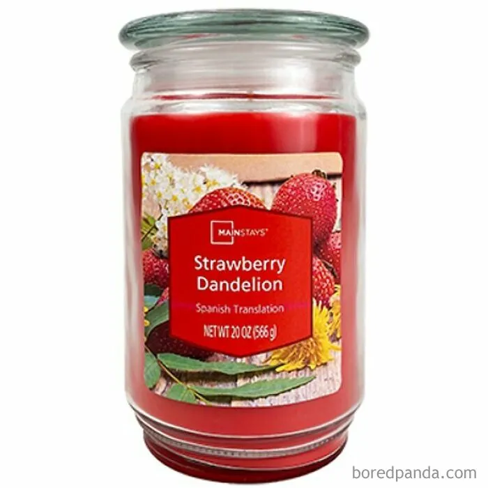 Me encanta el aroma de "traducción española"