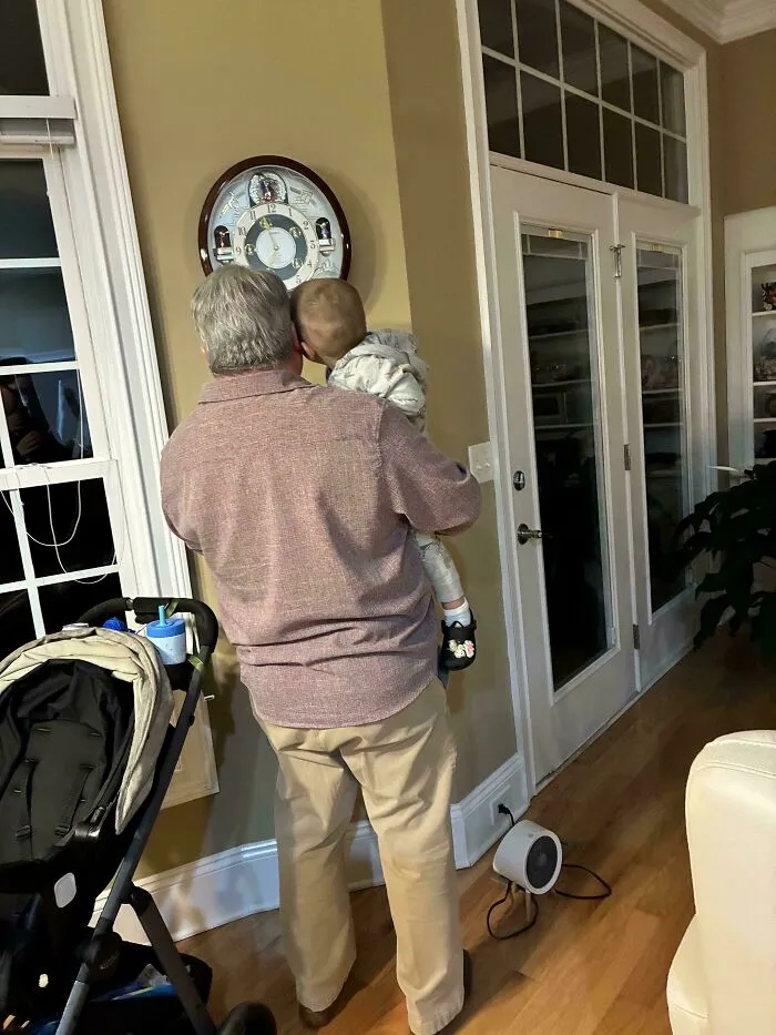 My Dad With My Son. That’s It That’s The Post