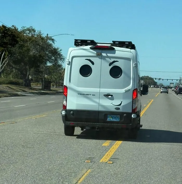 Saw This While Driving The Other Day. It Made Me Smile