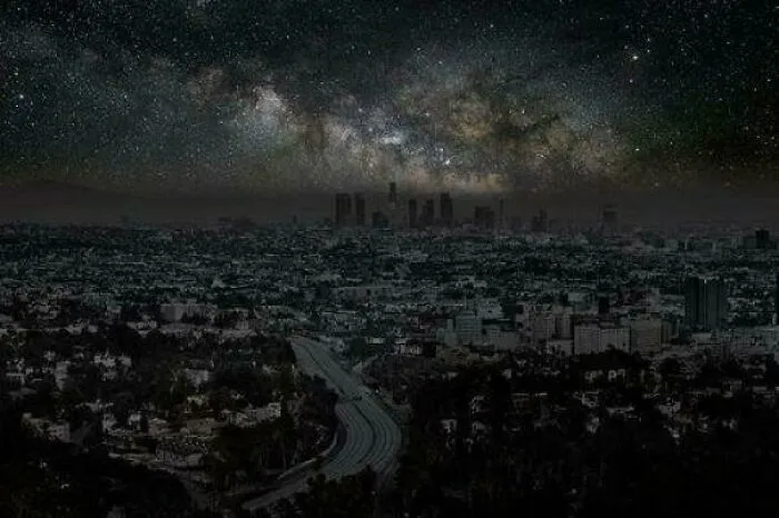 In 1994, During A Power Outage, The Only Time The Milky Way Was Visible In The City Of Los Angeles. Many People Were So Scared By The Sight And Called 911