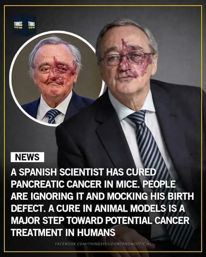 Man Being Harassed For His Looks Yet Found A Possible Cure For Pancreatic Cancer