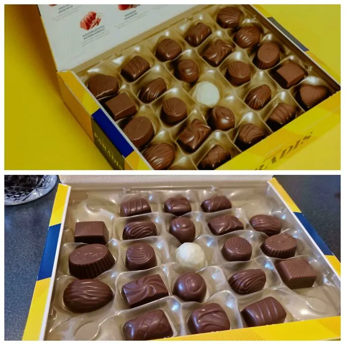 This Classic Swedish Chocolate Box Has Gone From 500 Gram To 410 And From 50 Pieces To 42
