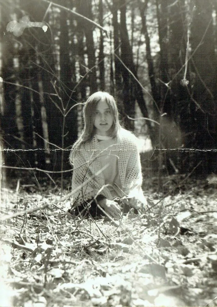 My Sister 1972.   Her Boyfriend At The Time Was A Photographer.  I Found This In A Box Of Her Possessions When I Was Cleaning Out Our House.