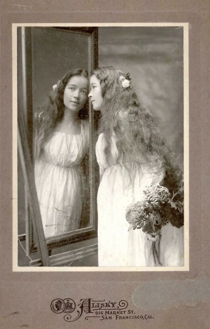 Mi tatarabuela tercera embarazada de su primer bebé en 1899. Para mí, ella es la mujer más hermosa del mundo.