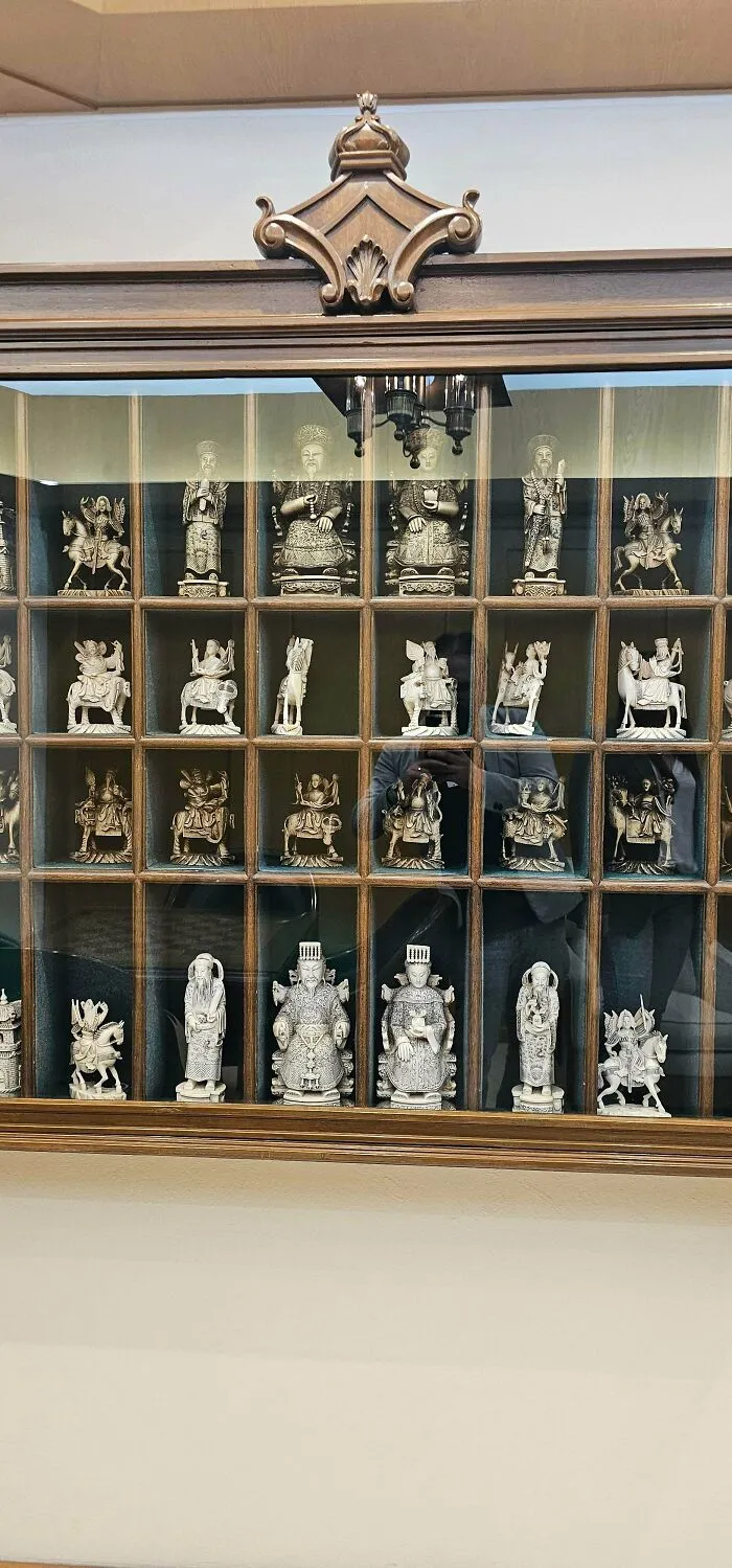 Hello, This Is My Late Grandparents Ivory Chess Set