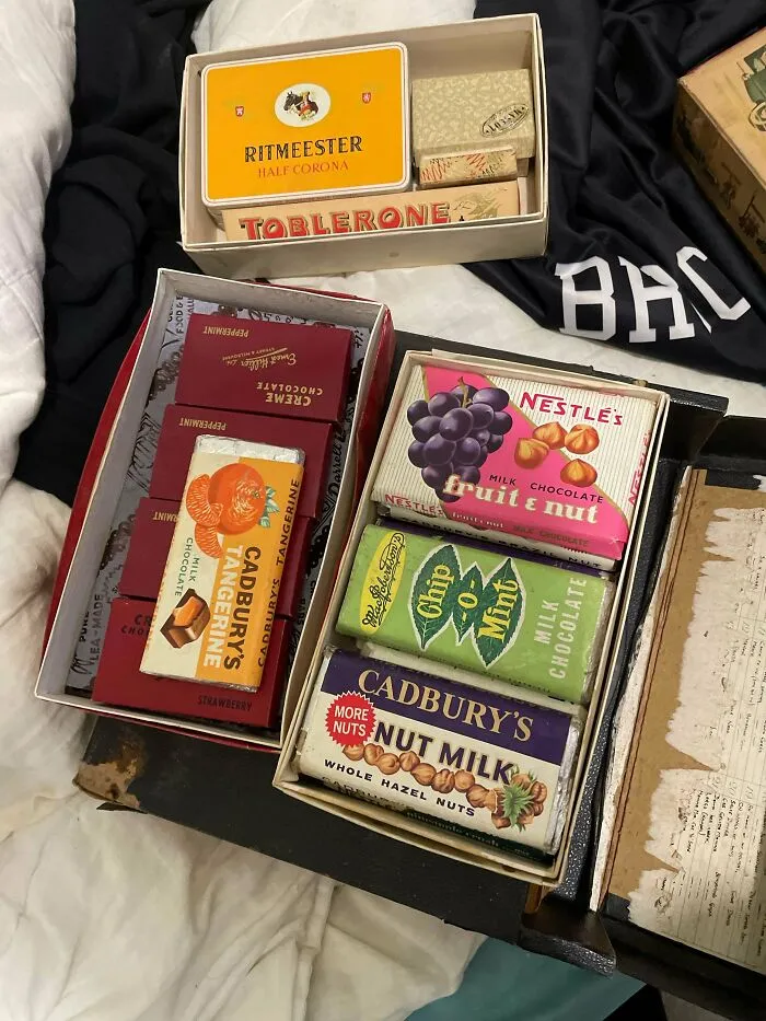 Chocolate Found In My Closet And A Gramophone Seeking Info On The Items
