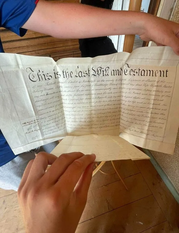Found A Last Will And Testament From 1860 In An Abandoned House