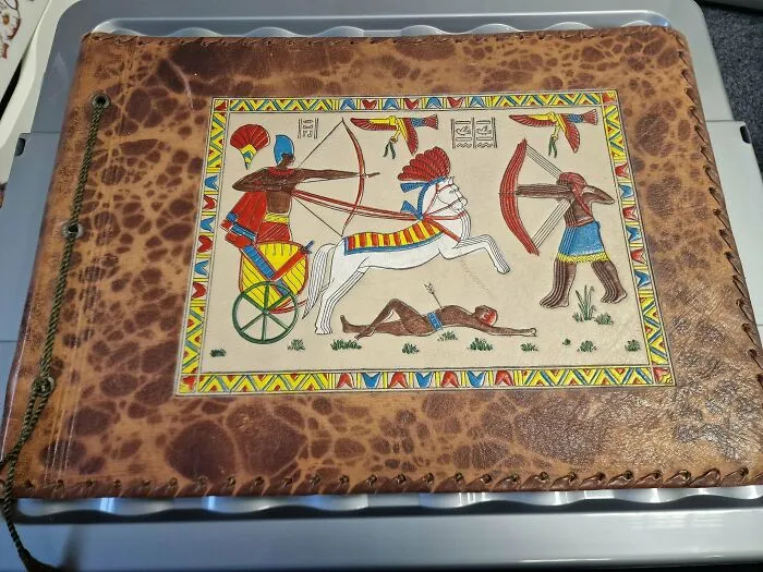 I Got This Scrapbook For £10 Or £15 At A Car Boot A Few Months Ago, And Thought I'd Share