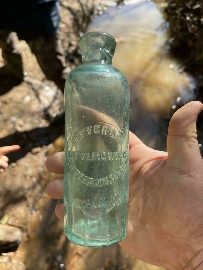 A 120+ Year Old Soda Bottle I Found In A Creek. United States
