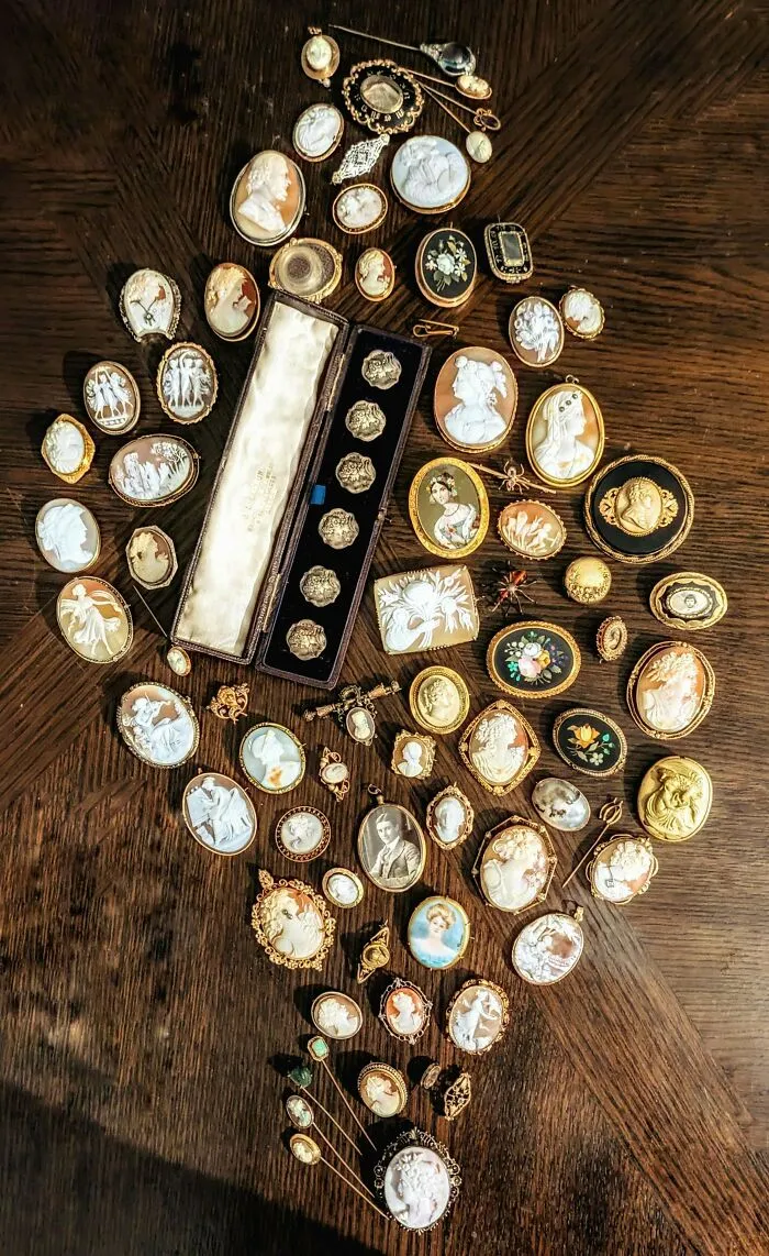 My Collection Of 19th Century Brooches And Pins