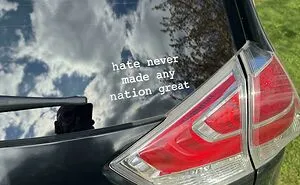 55 Funny, Cringey And Offensive Bumper Stickers People Spotted In The Wild (New Pics)