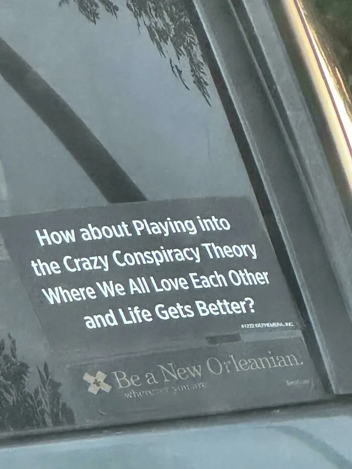 Conspiracy Sticker