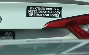 55 Funny, Cringey And Offensive Bumper Stickers People Spotted In The Wild (New Pics)
