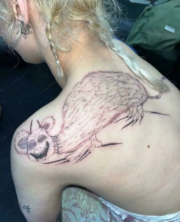 Awesome Rodent Tattoo