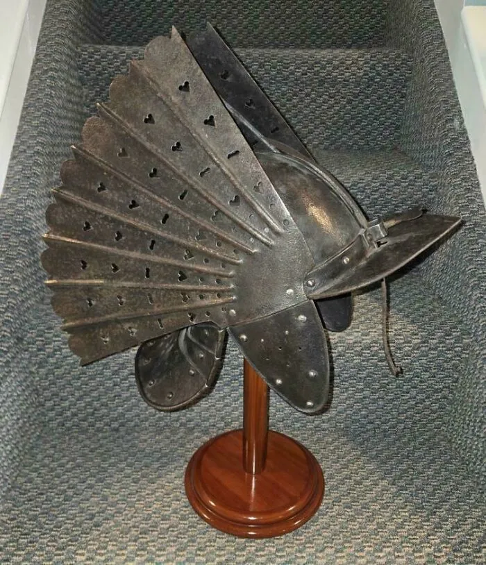 Medieval 17th C. Polish Winged Hussar Helmet