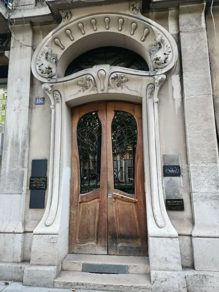 Some Doors In Grenoble (France)