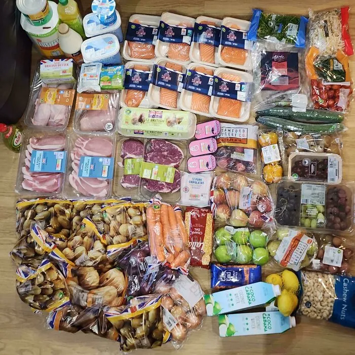 Sainsbury's - 2 Weekly Shop - 2 People - £168.25