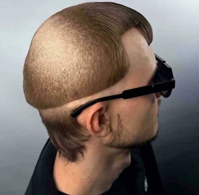 El barbero que hizo esto está usando su talento para el mal