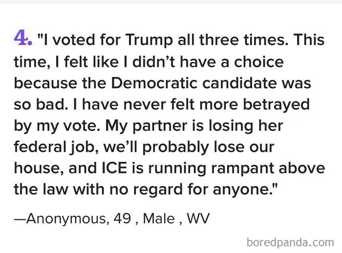 Three Time Trump Voter, Is Betrayed By The Guy They Voted For Because They Lose Their Jobs, And Soon Their House