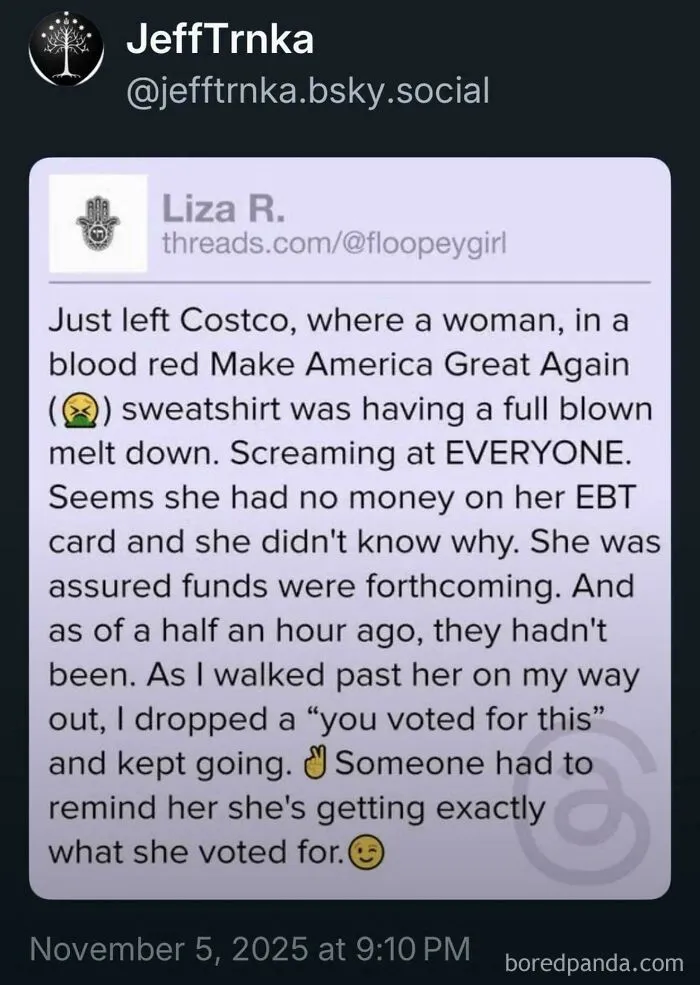 Maga Gets What They Voted For At Costco