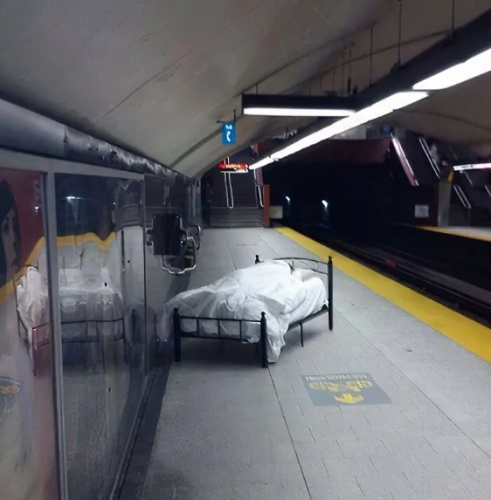Normal Morning Until I Took The Subway