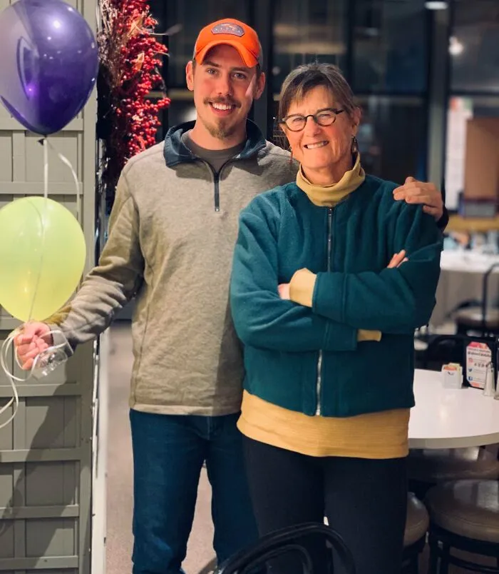 Yesterday Was My 28th Birthday. I Was Going To Be Alone For It Until My Friend Barb (70), Invited Me To Dinner